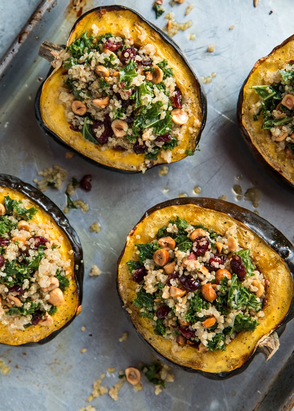 Best Vegetarian Stuffed Acorn Squash Recipe Vegetarian Recipes