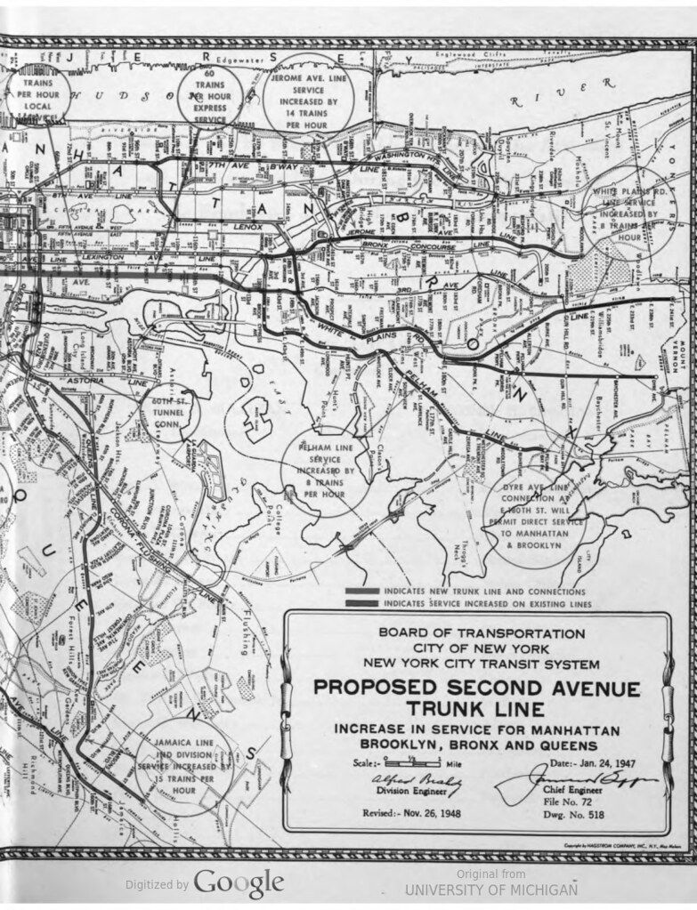 1949 New York City Transit Authority Report Includes Expansion Plan and