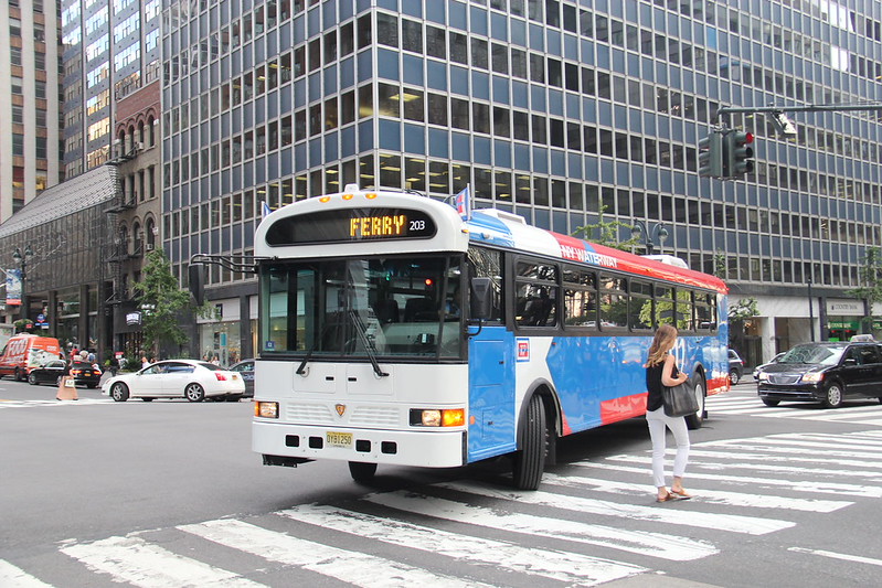 NY Waterway's new buses