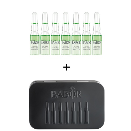DOCTOR BABOR LIFTING RX Lifting BiPhase Ampoules with Travel Tin Gift
