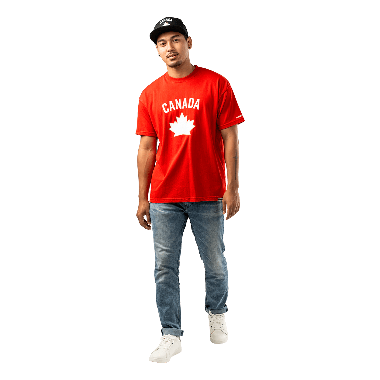 BAUER HOCKEY CANADA BOXY TEE SENIOR