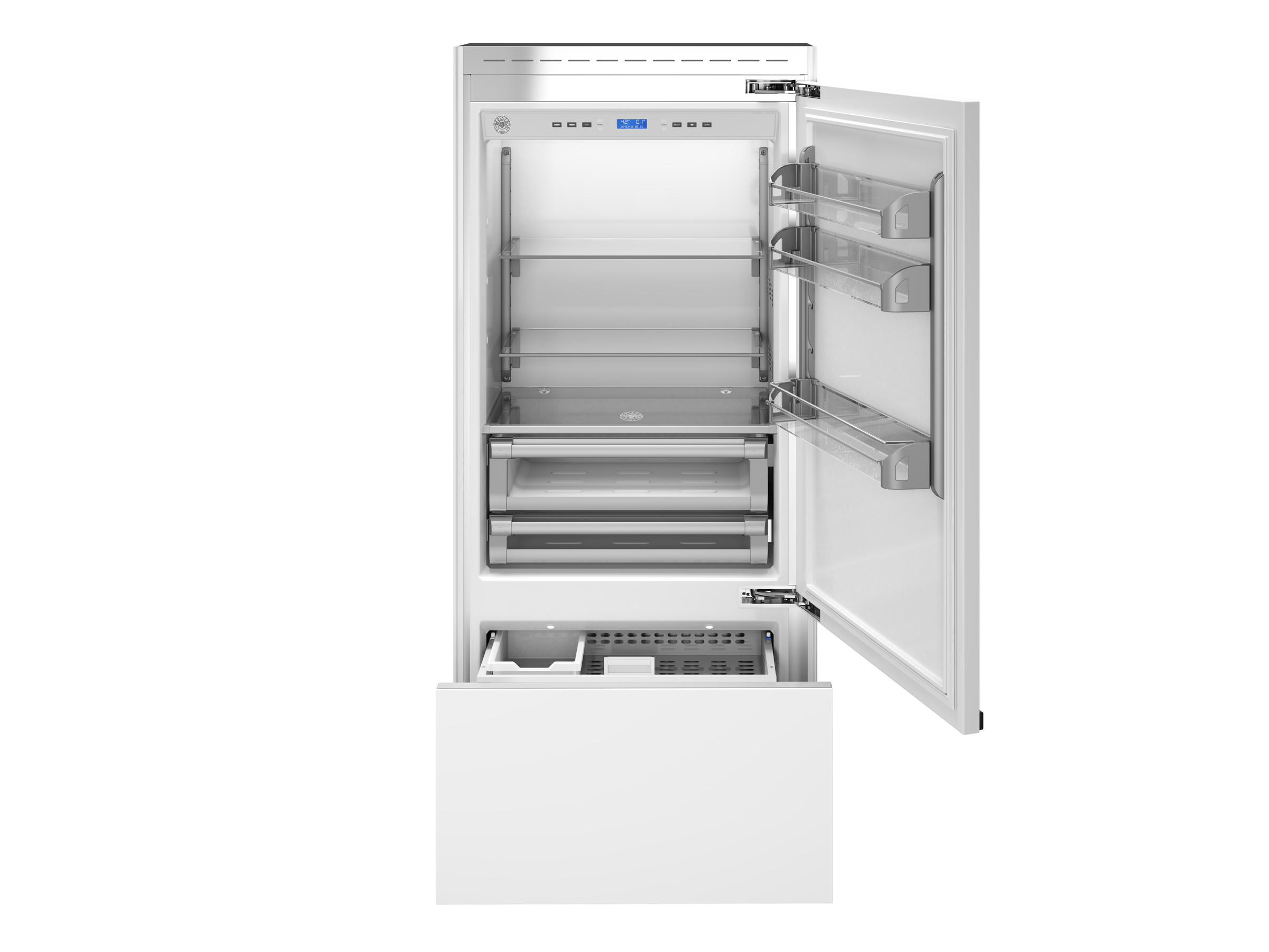 36 inch BuiltIn Bottom Mount Panel Ready Bertazzoni