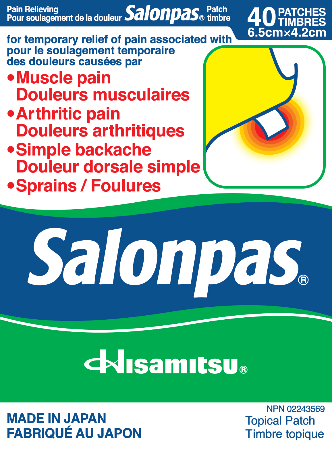 Salonpas® Pain Relief Products Salonpas® Pain Patches & Sprays