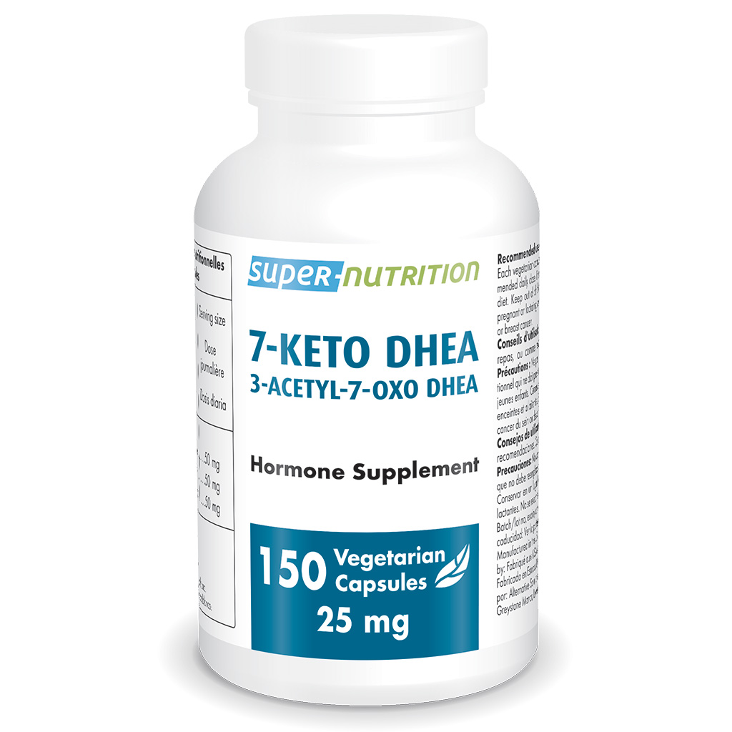 7Keto™ DHEA 25 mg Supplément avec des Bénéfices pour la Perte de Poids