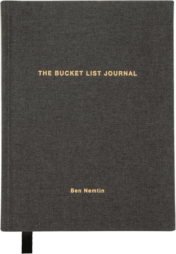 Ben Nemtin's Story The Bucket List Journal