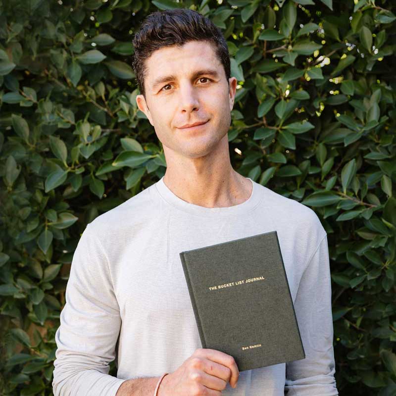 Ben Nemtin's Story The Bucket List Journal