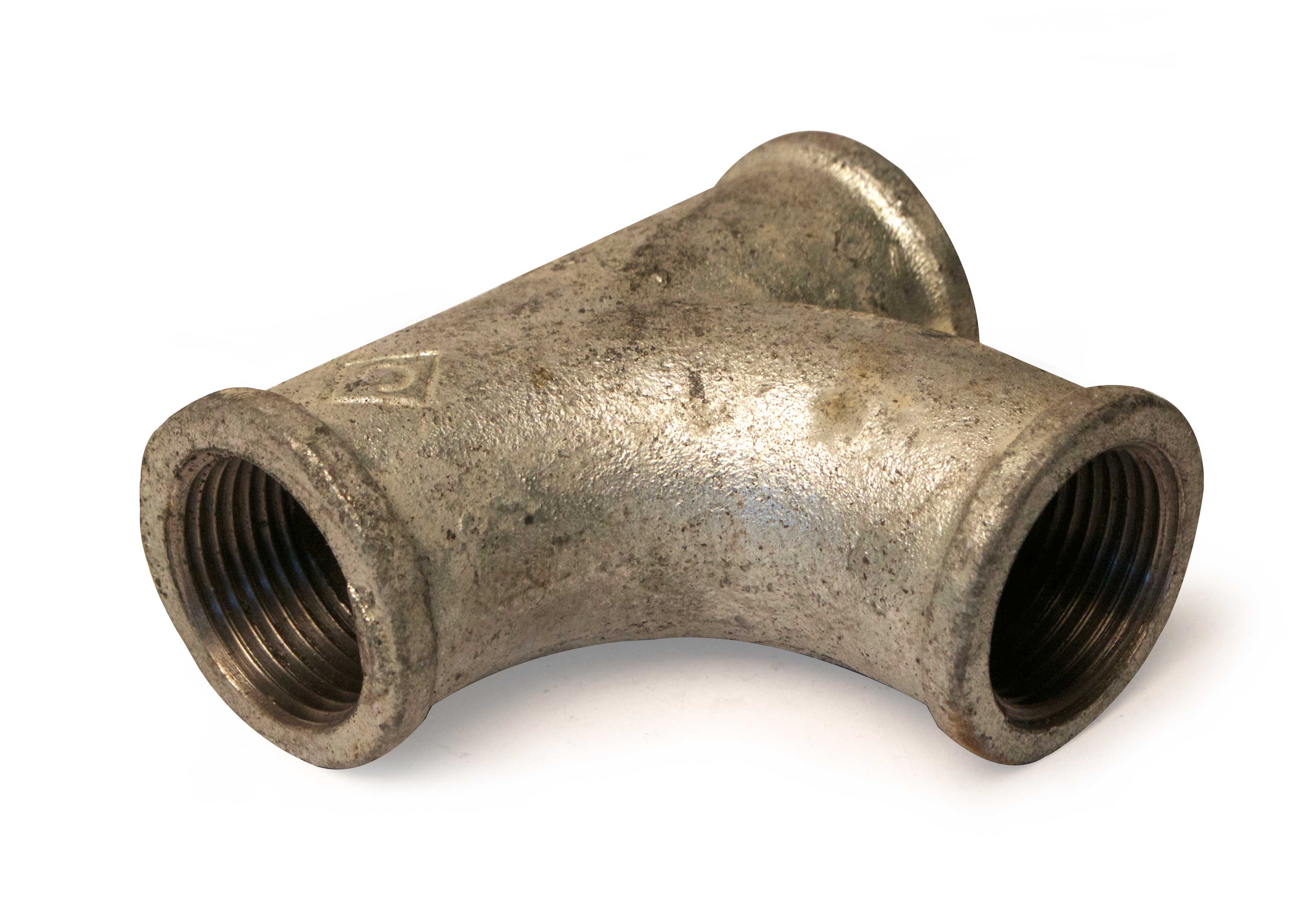 Malleable Equal Sweep Tee Galv 3/4 C. A. Baldwin & Co