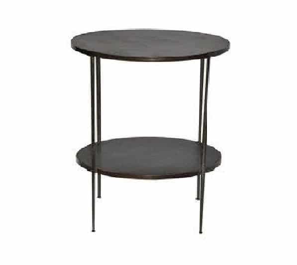 Rivoli Stone Side Table Cabana Home