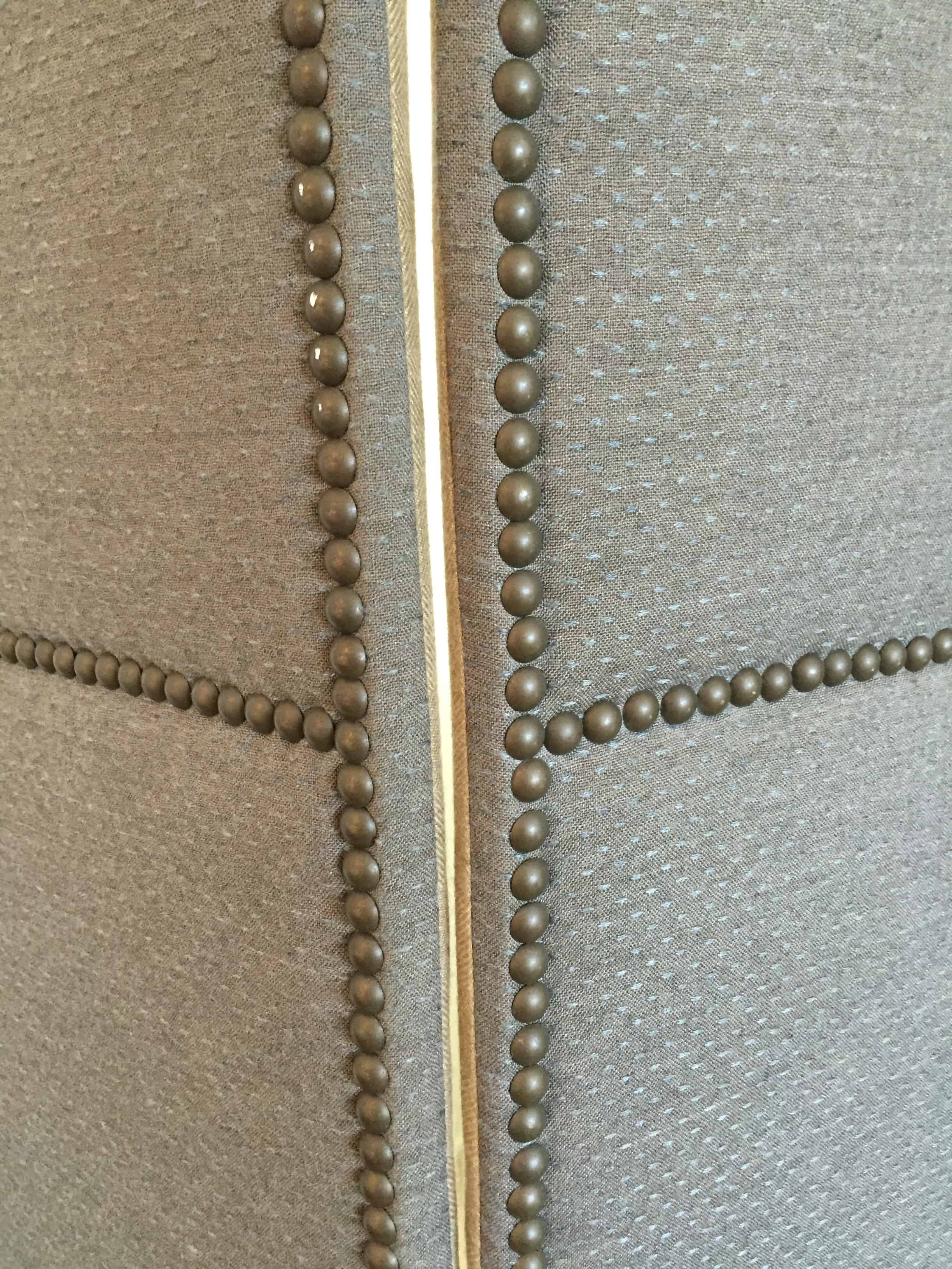 3Paneled Upholstered Floor Screen/Room Divider Cabana Home