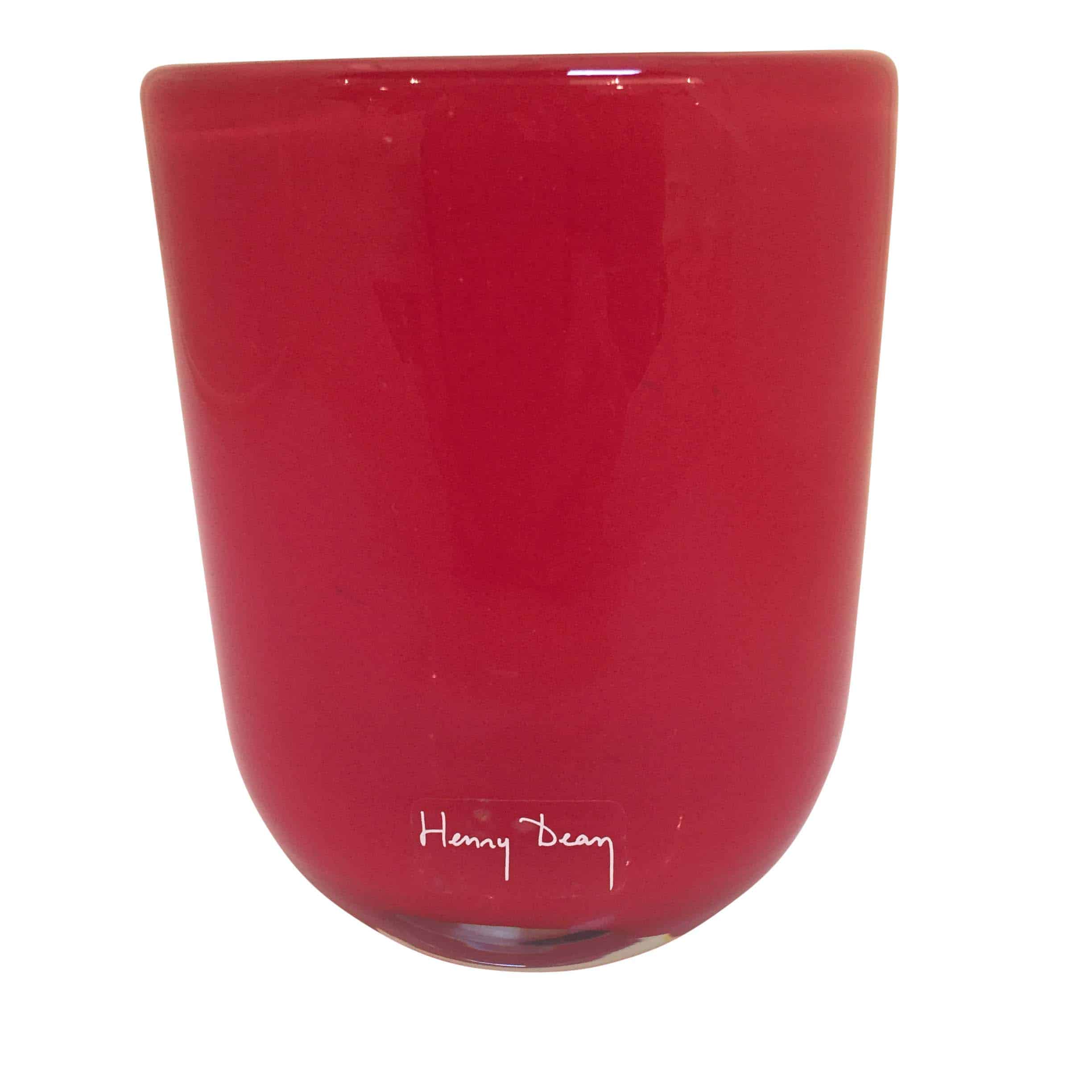 Red Henry Dean Vase Cabana Home