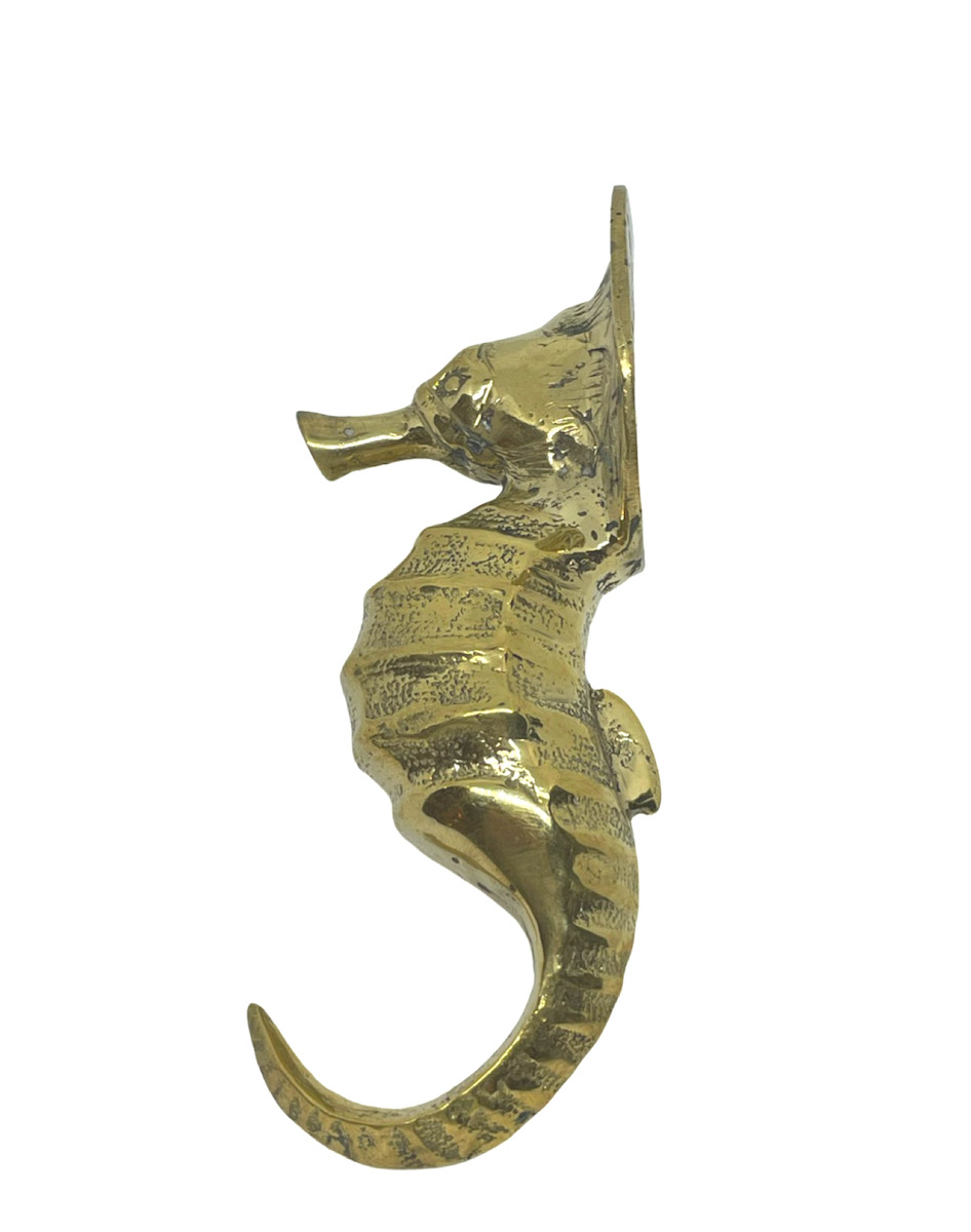 Brass Seahorse Hook A great gift idea from Cabana Style
