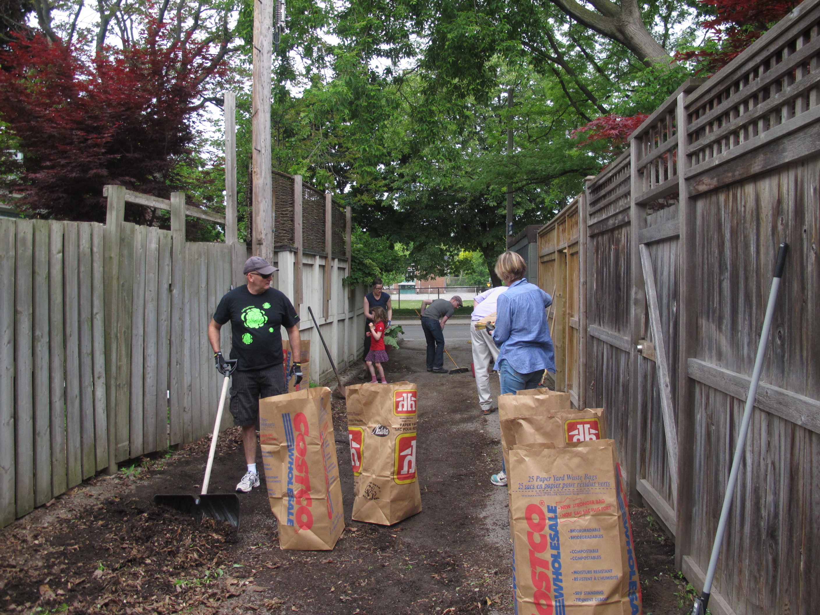 Clean Enough To Eat Off Of…! Gordon Sinclair Laneway Cabbagetown