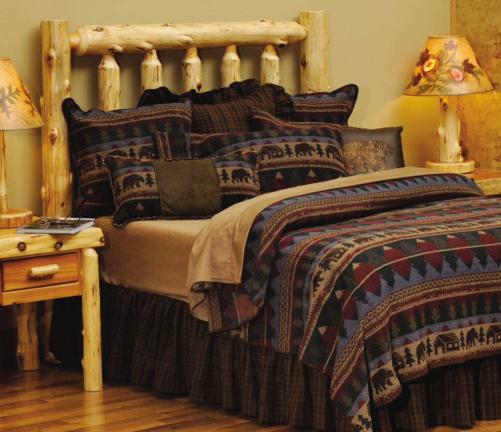 Rustic Cabin Furnishings Luxury Bedding