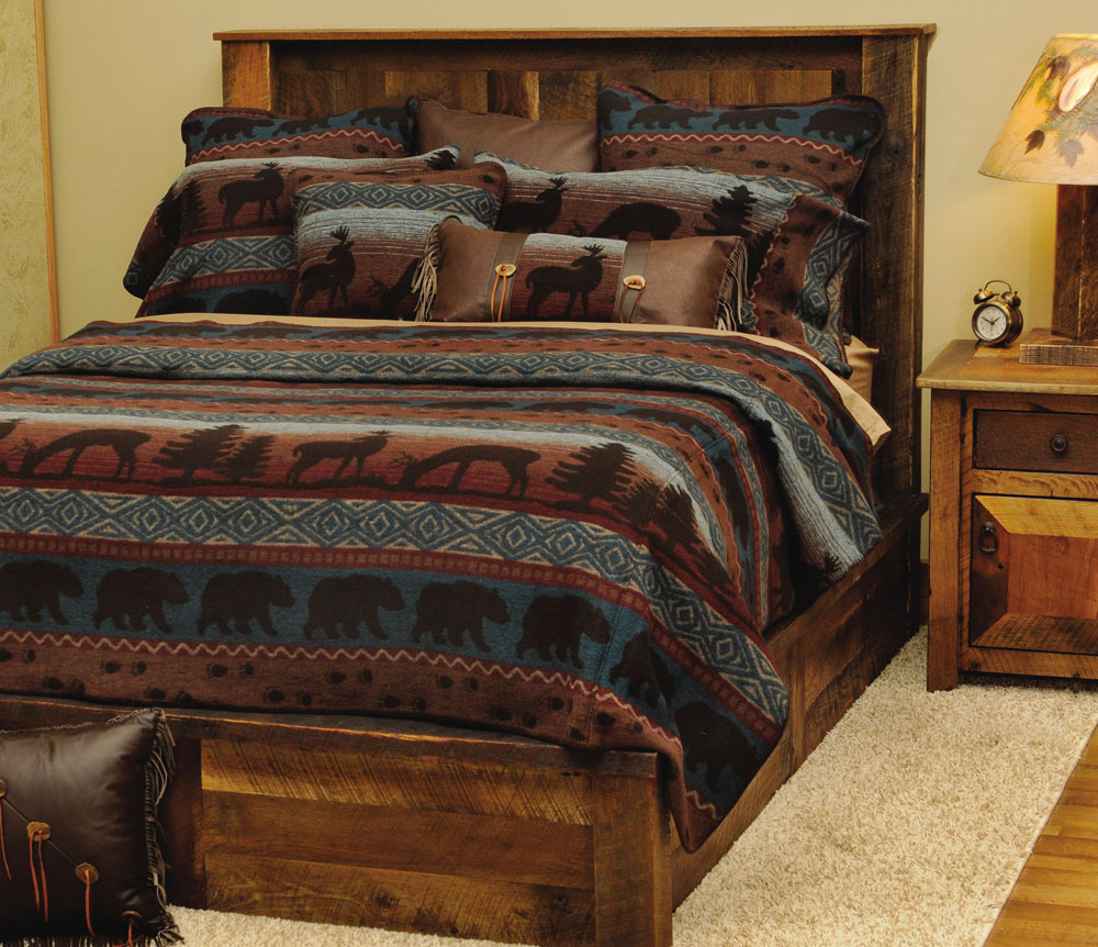 Rustic Cabin Furnishings Luxury Bedding