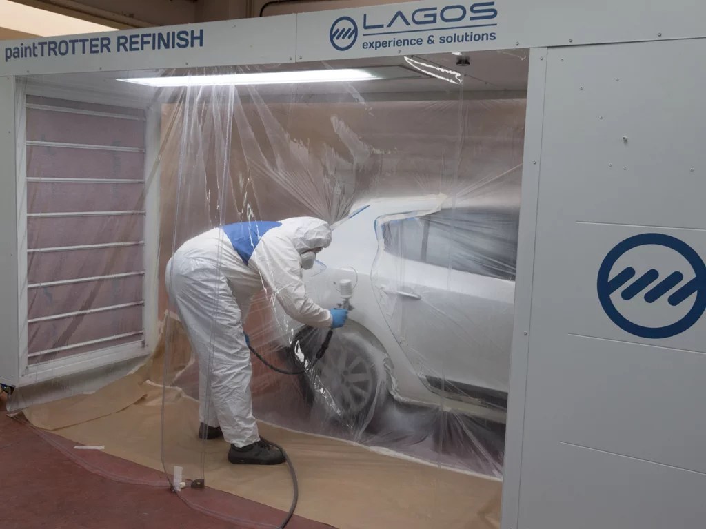 paintTROTTER Mobile Spray Booth Equipos Lagos