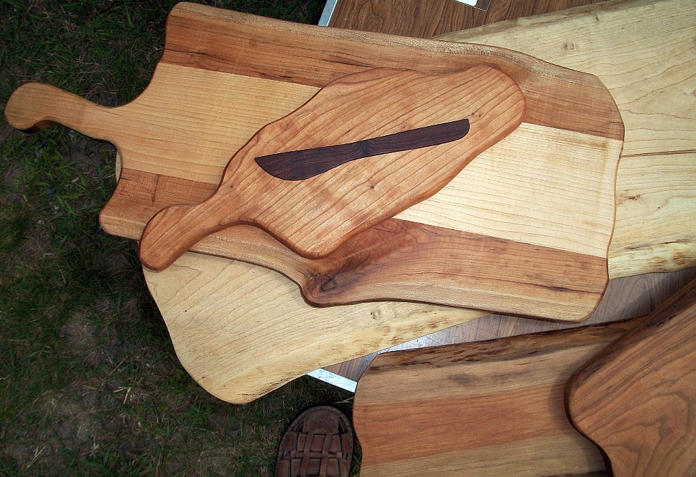 Cabin Creations DIY Wood Kitchen Items Examples, Lanark County, Ontario, Canada.