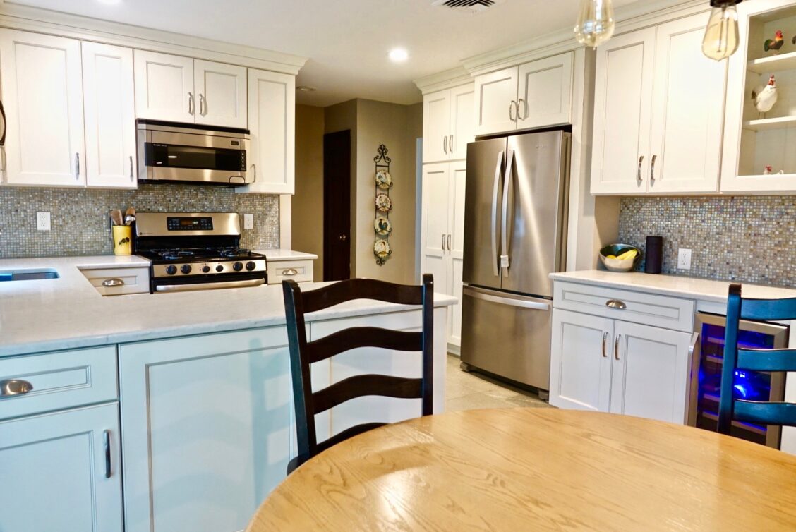 Marc’s Livingston, New Jersey White Shaker Kitchen Remodel CD