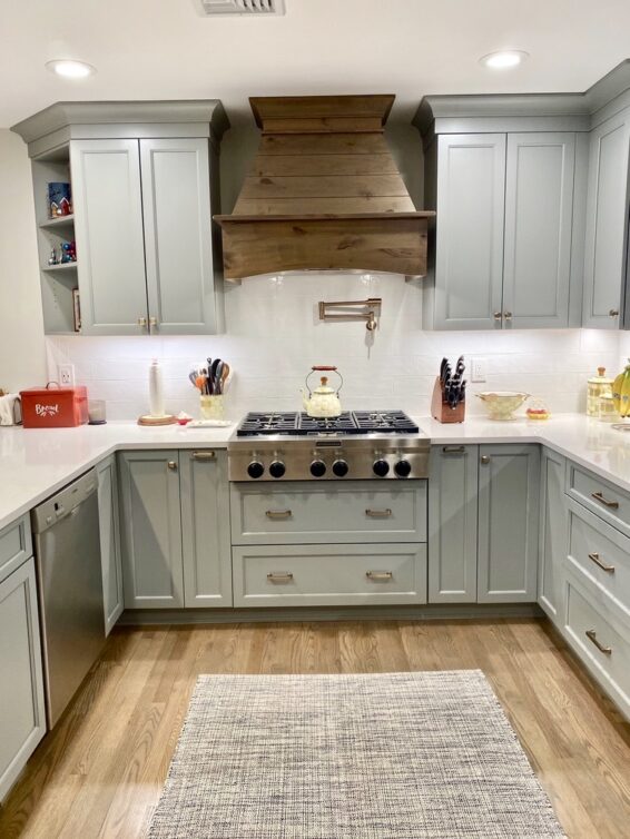 Modern Colorful UltraCraft with Quartz Countertops CD