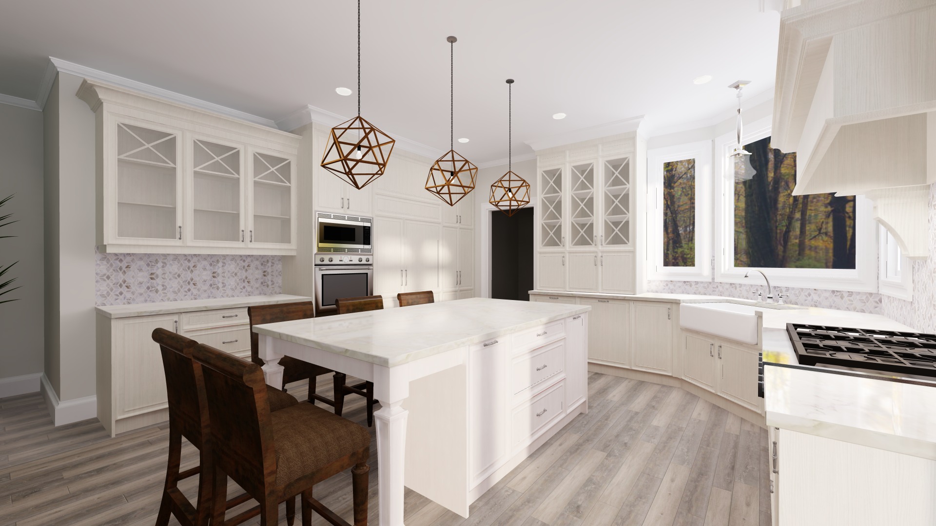 Reliance Quartz Cream Colored Countertops CD