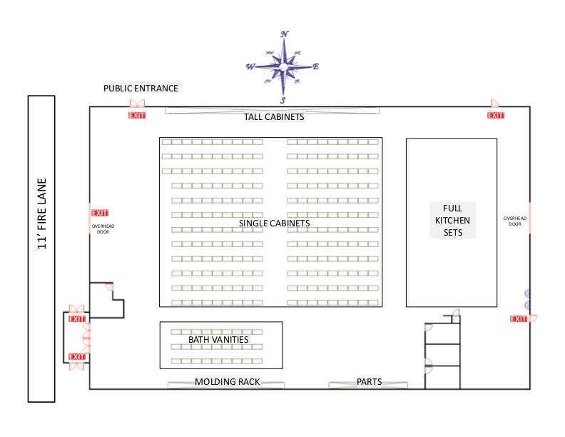 Ohio Outlet formerly KraftMaid Outlet Warehouse Warren, OH