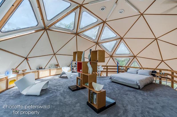 [For Sale] RetroFuturistic Dome Home Up for Open Bidding! Cabin
