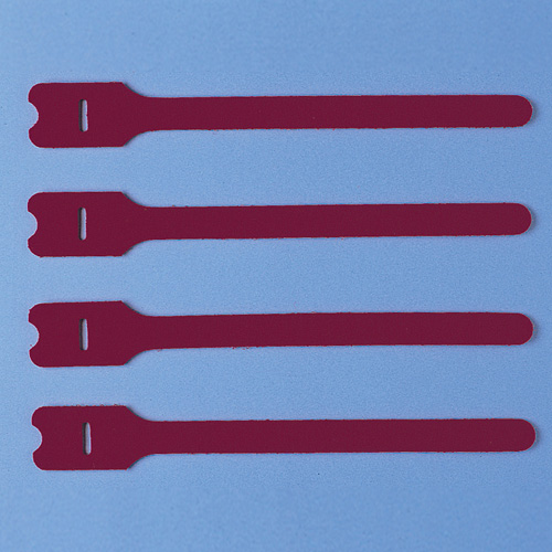 ケーブルタイ(面ファスナー・Lサイズ/ケーブル収納数32本・ブルー・4本入り・ガイド穴付きタイプ)/YCAKMF3BN/CAMF3BN