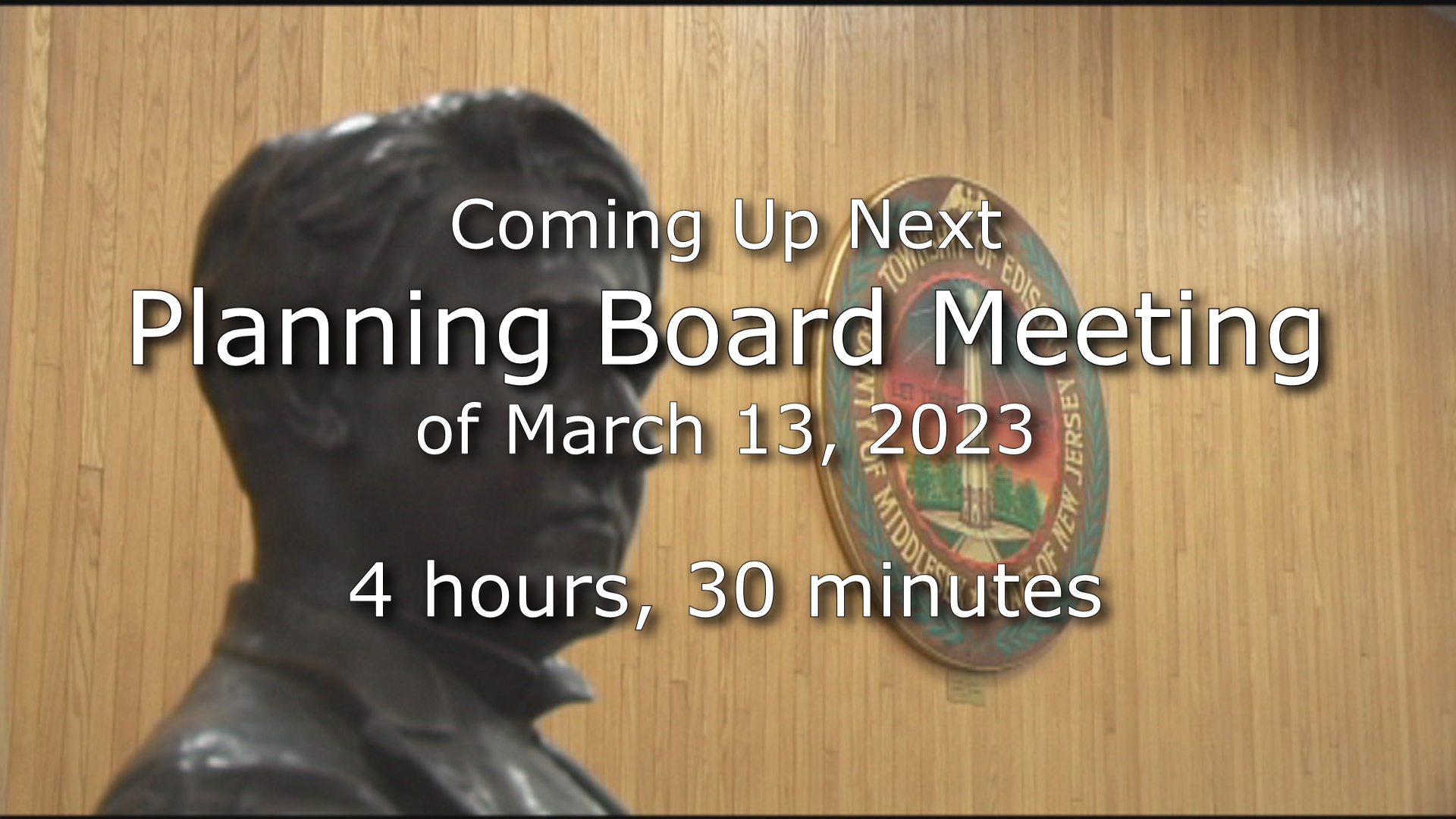 Planning Board Meeting of March 13