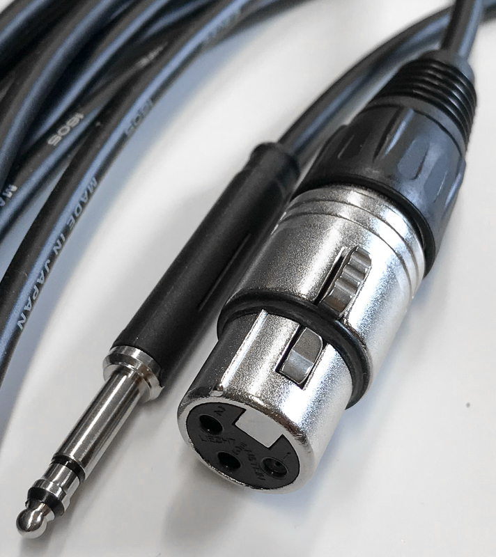 Bantam to XLR Female Patch Cable Cable Factory