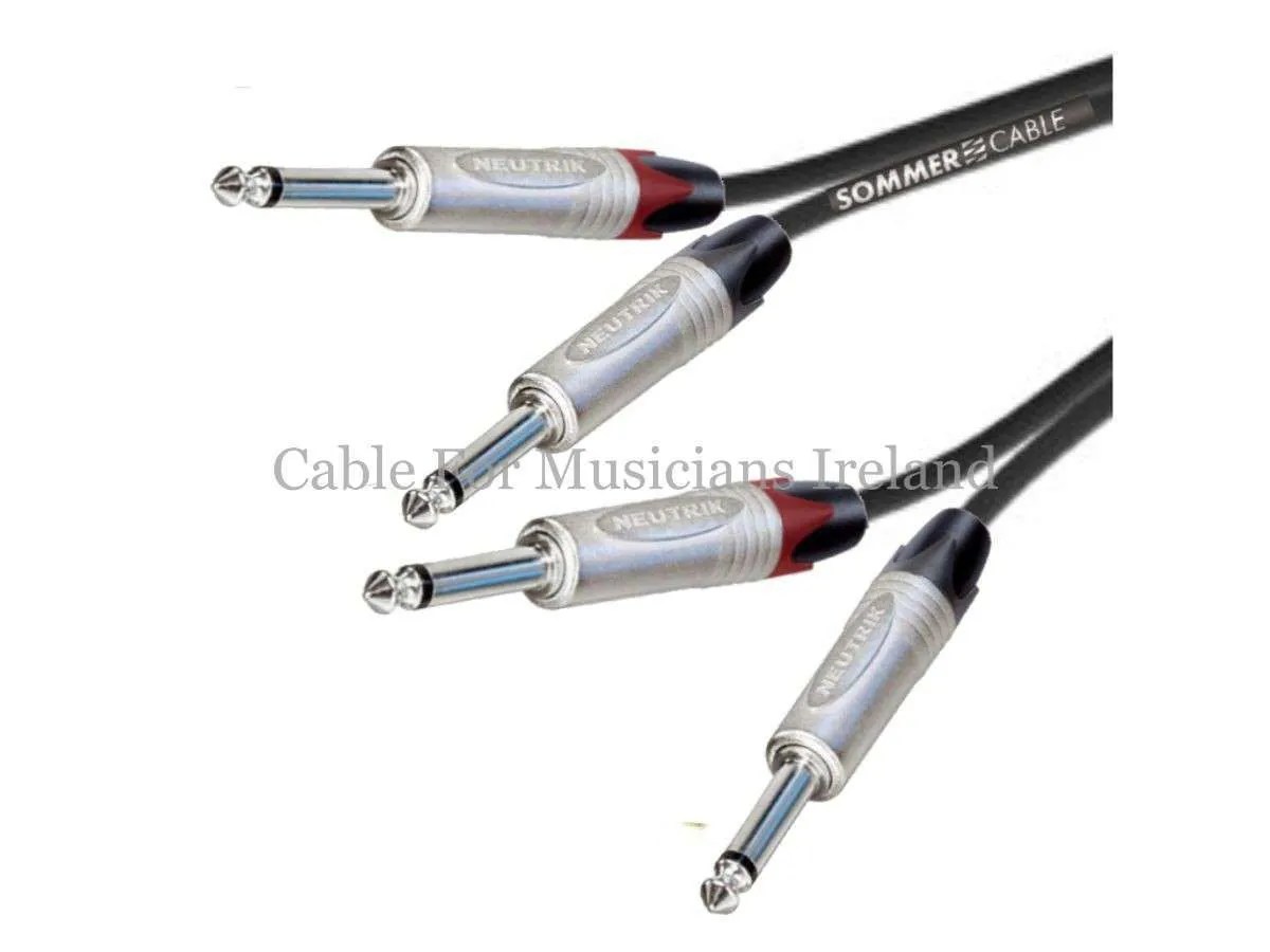 Neutrik Twin Audio Jack Cable