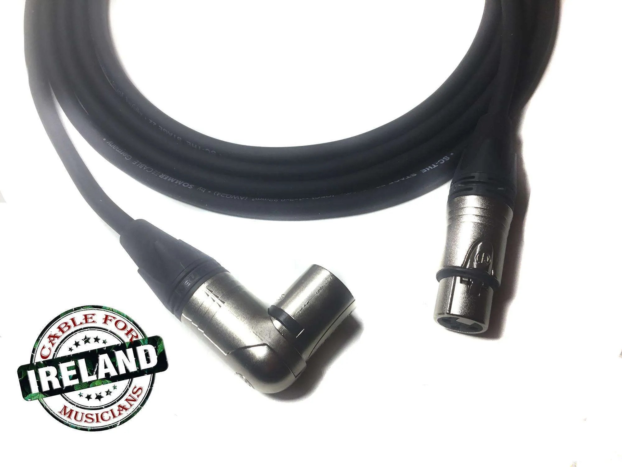 Neutrik Microphone Cable XLR Angled/Straight