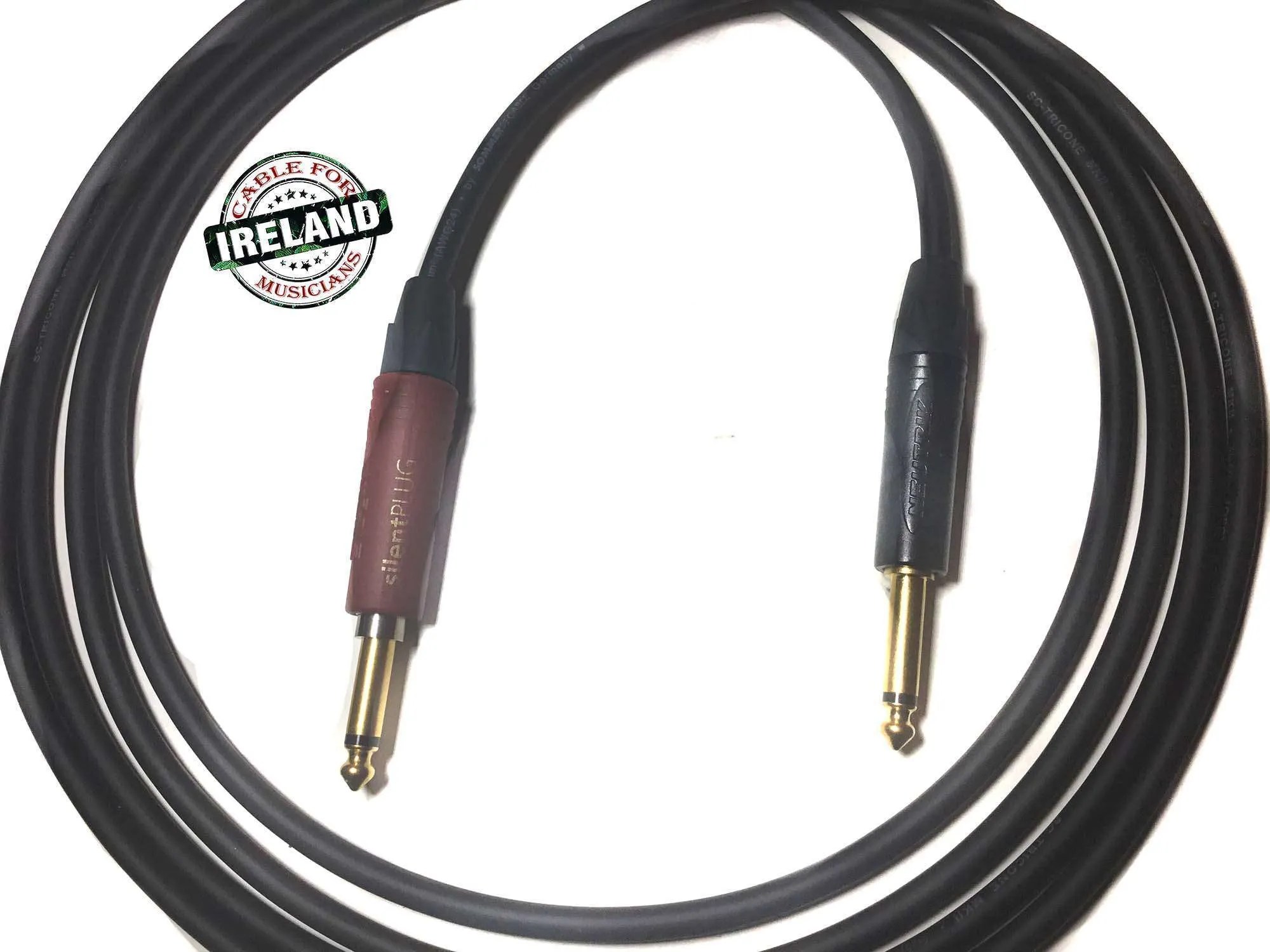 Neutrik Silent Guitar Cable Gold Series Tricone MKII