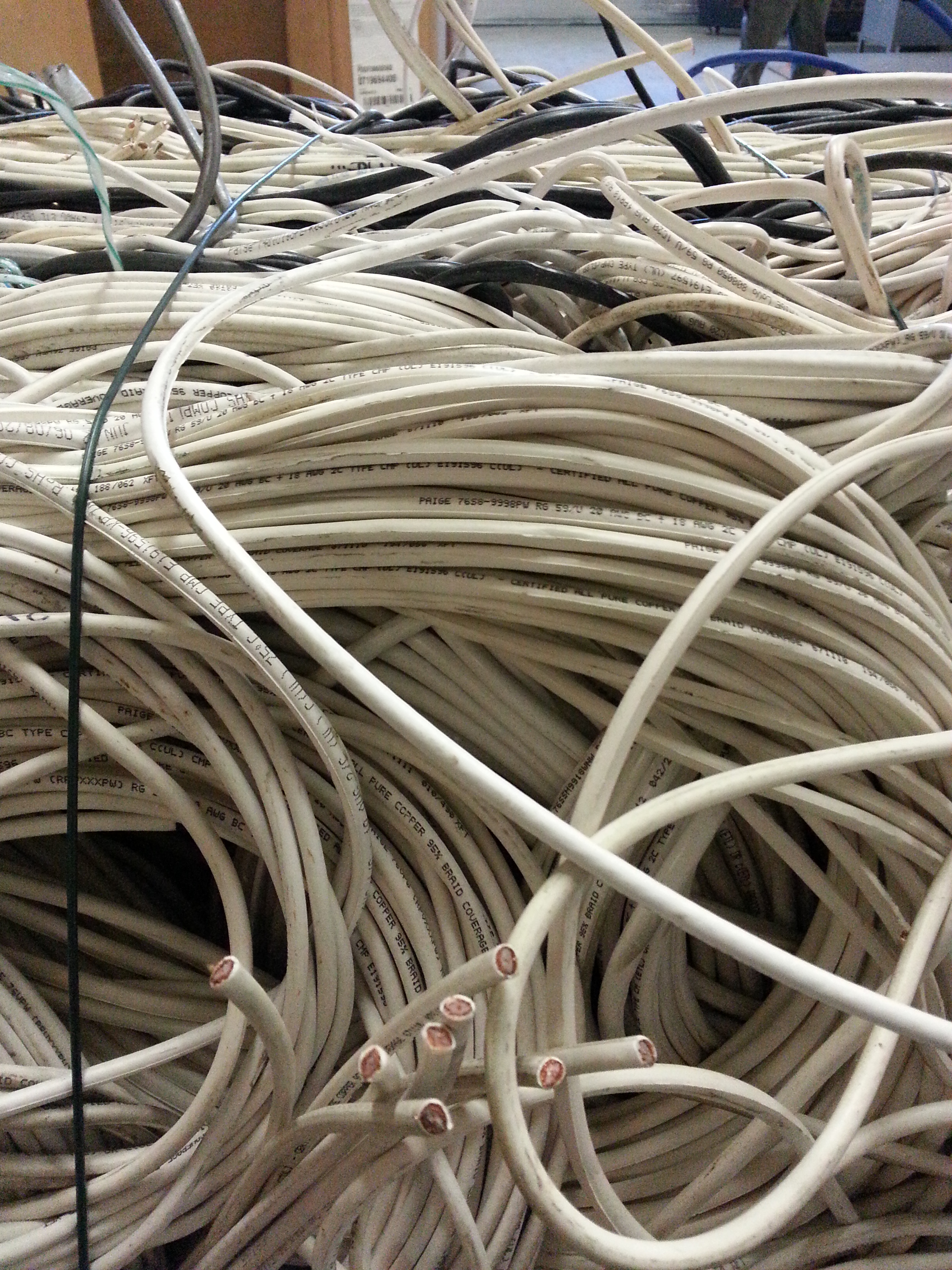 Cable Management COAX Cable Management