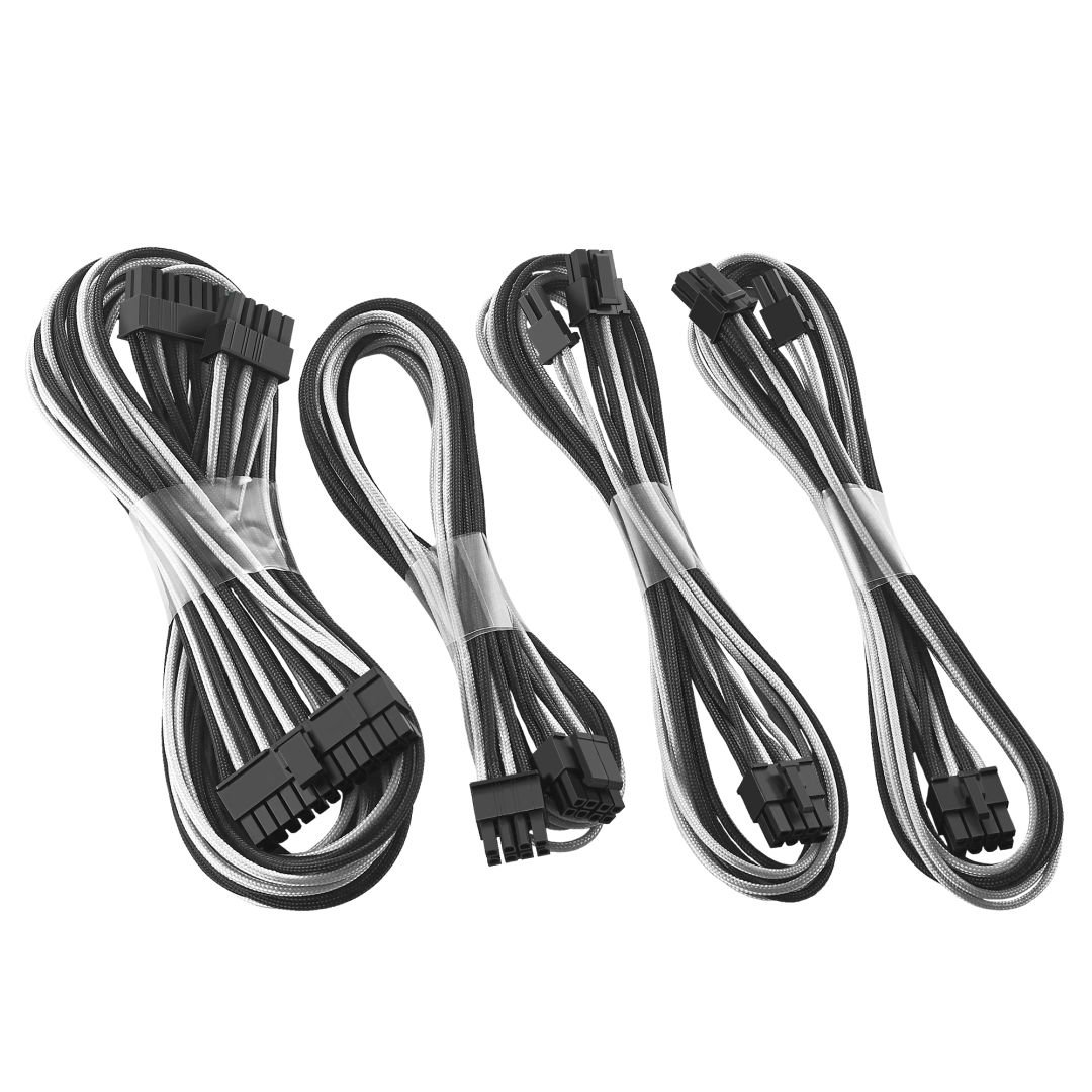 CableMod CSeries AXi, HXi & RM Basic Cable Kit BLACK / WHITE CableMod