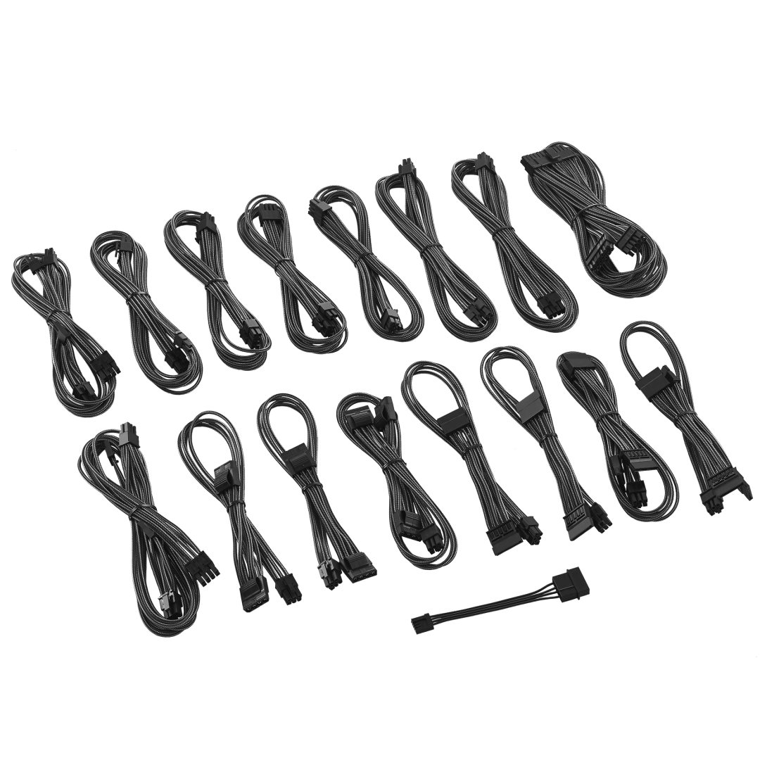 CableMod CSeries AXi, HXi & RM ModMesh™ Cable Kit CARBON CableMod