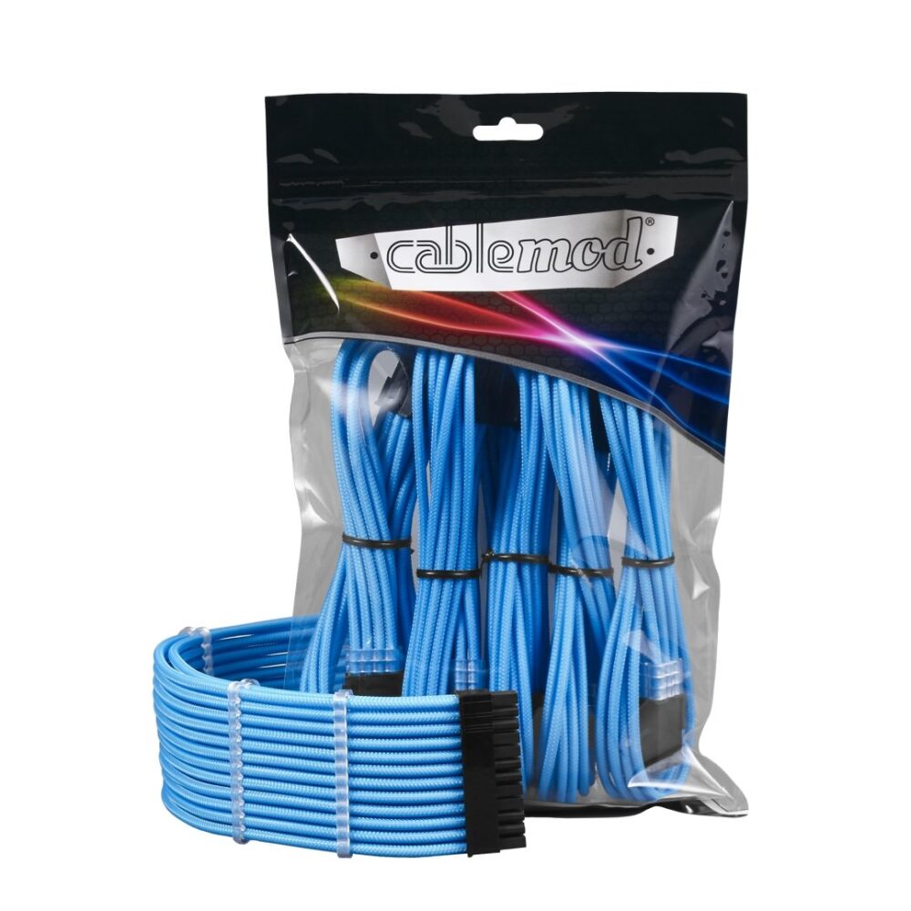 CableMod PRO ModMesh Cable Extension Kit LIGHT BLUE CableMod