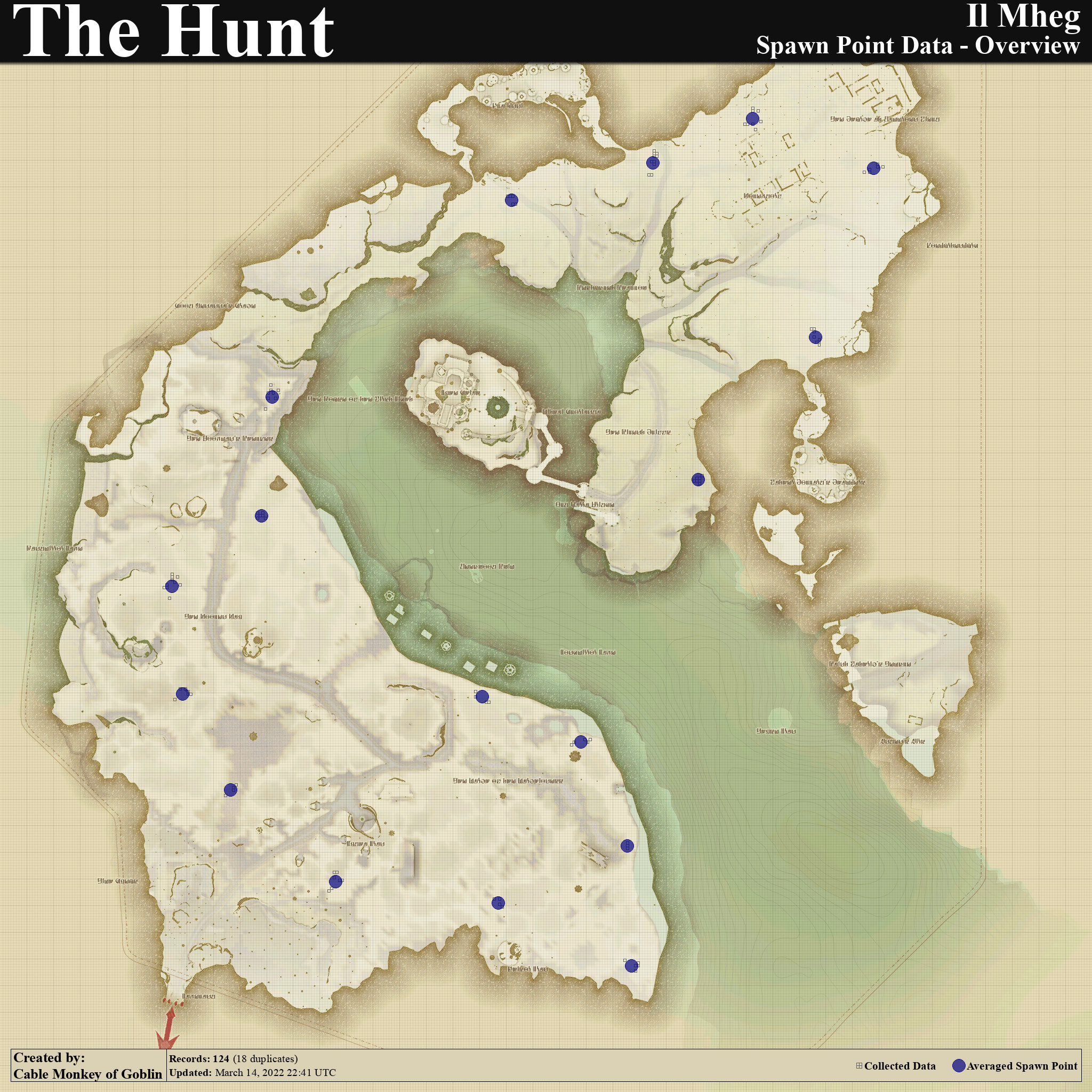 Cable Monkey's Hunt Maps