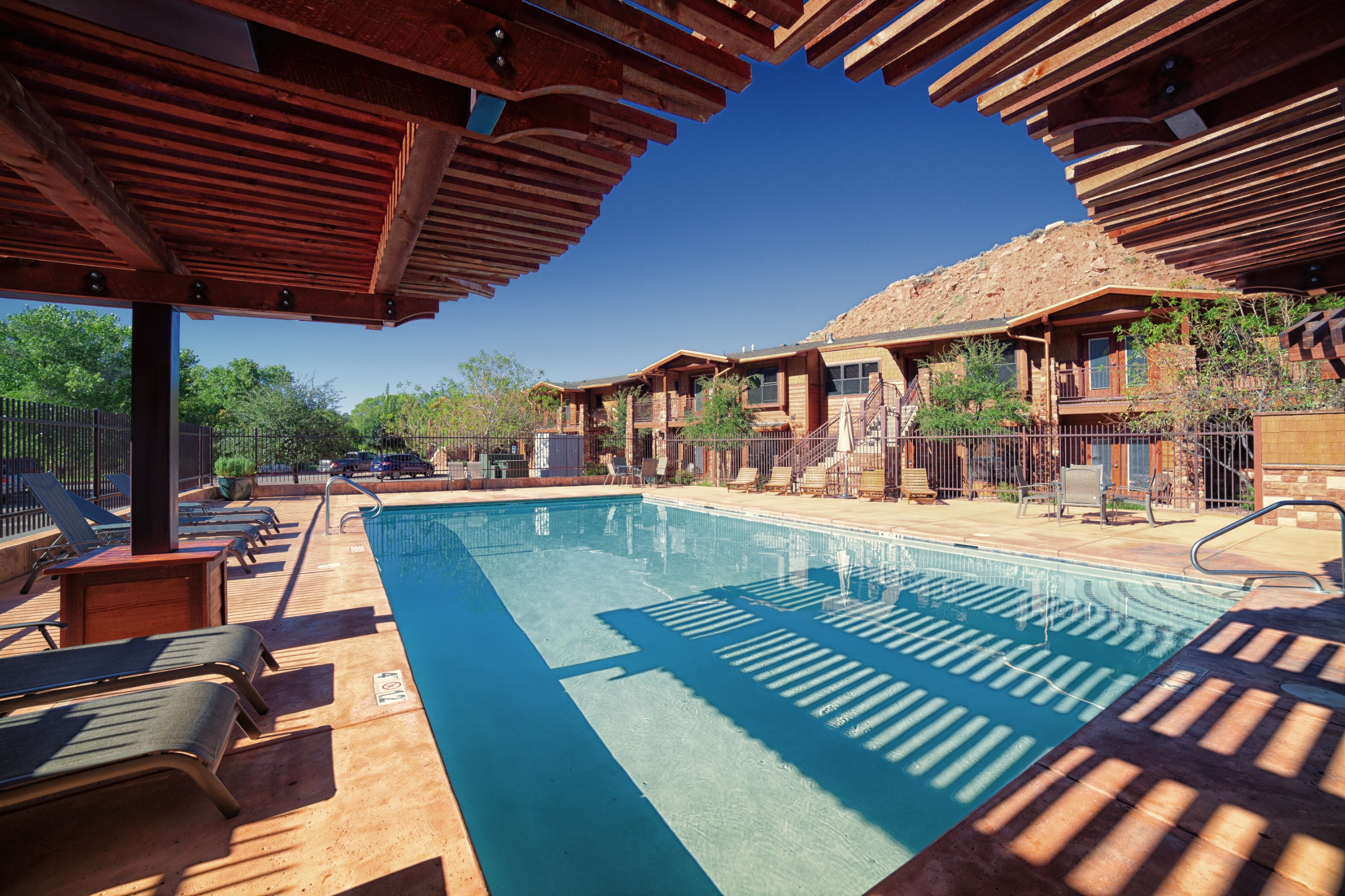 Pool & Spa Cable Mountain Lodge at Zion National Park