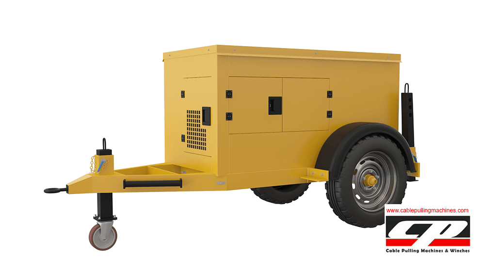 HYDRAULIC CABLE PULLING WINCHES 4TON