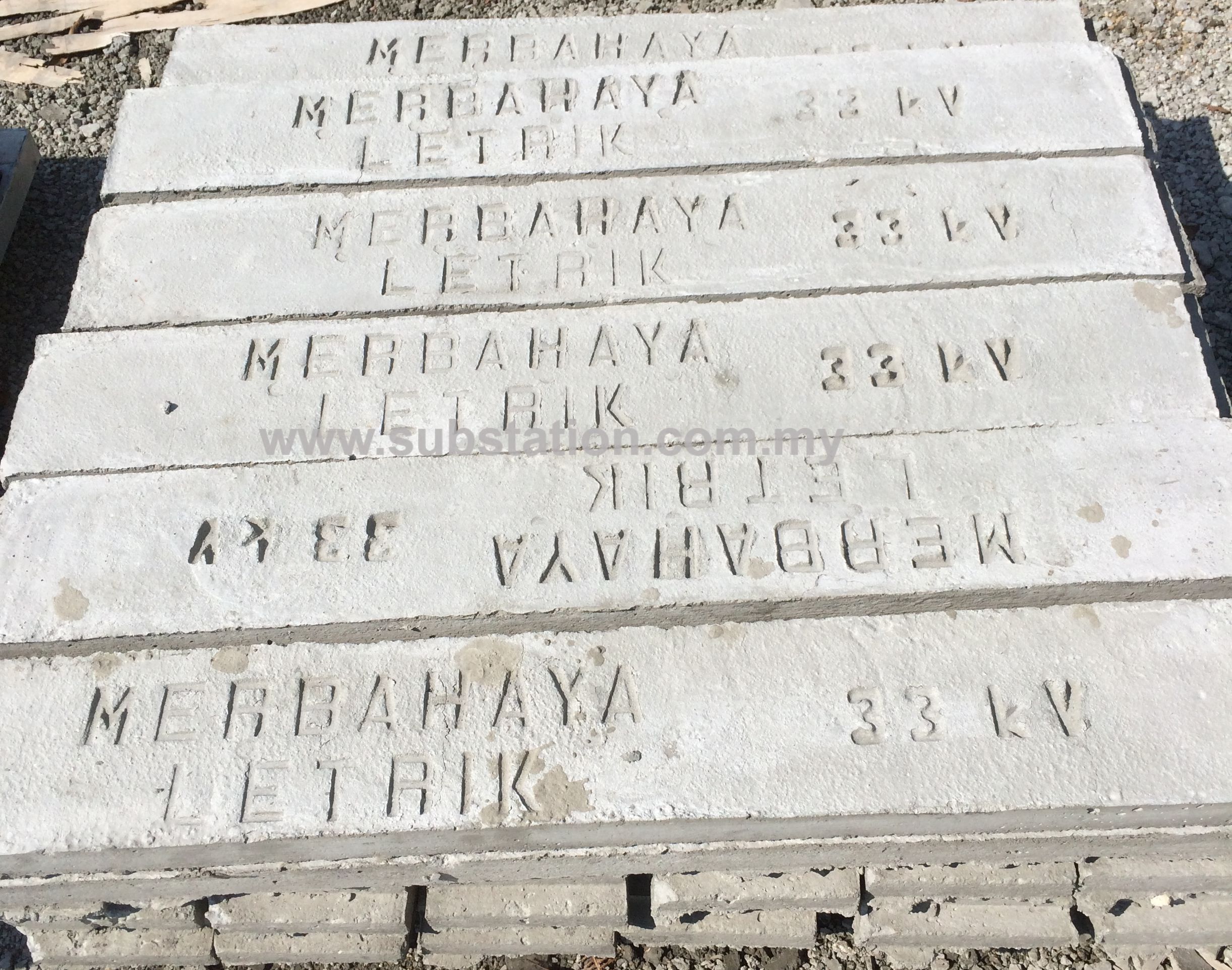 High Voltage Concrete Cable Slab/Tiles/Cover