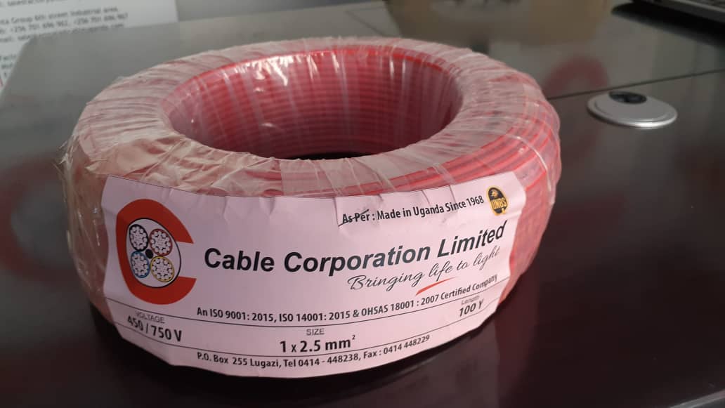 Single Core (Domestic Cable) Cable Uganda