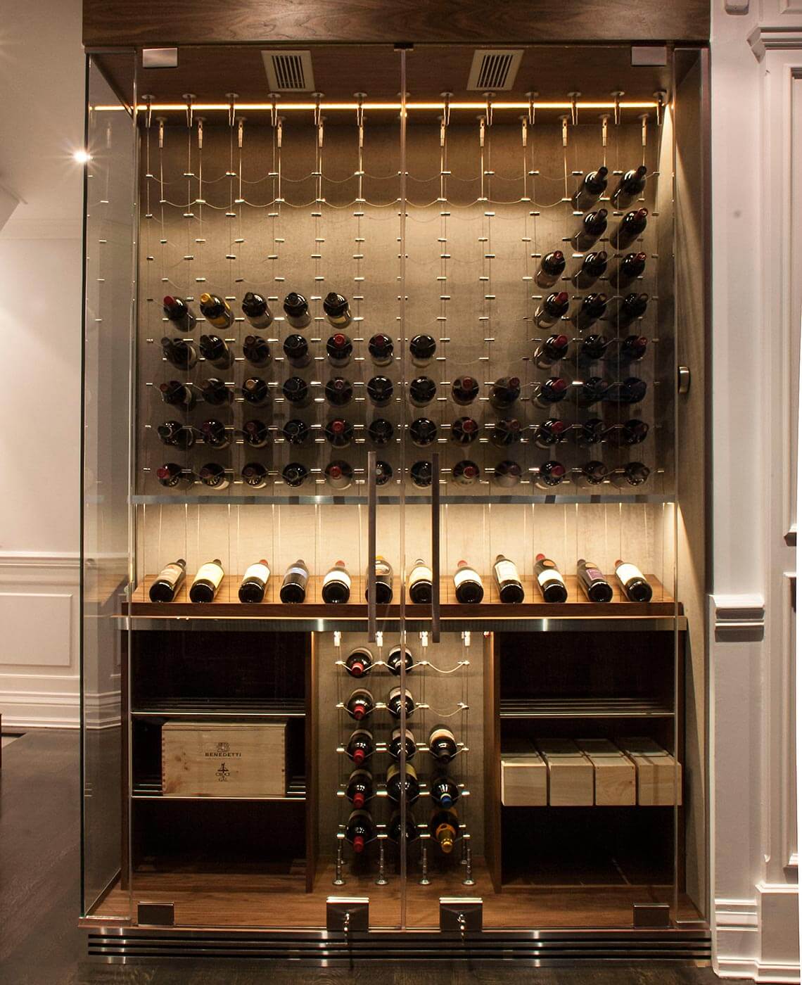 Modern Wine Racks Delivered Globally Cable Wine Systems
