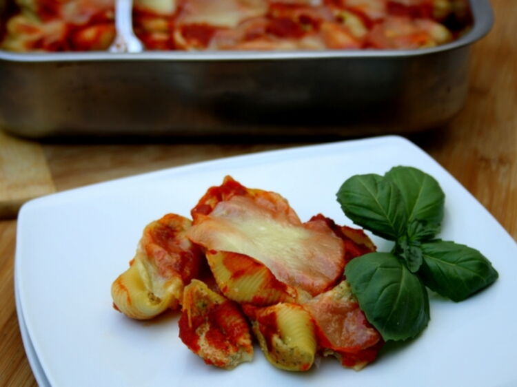 Conchiglioni farcis à la ricotta et pesto facile découvrez les