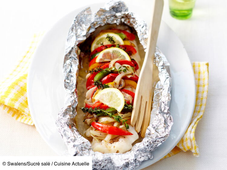 Cabillaud en papillote à l'italienne facile découvrez les recettes de