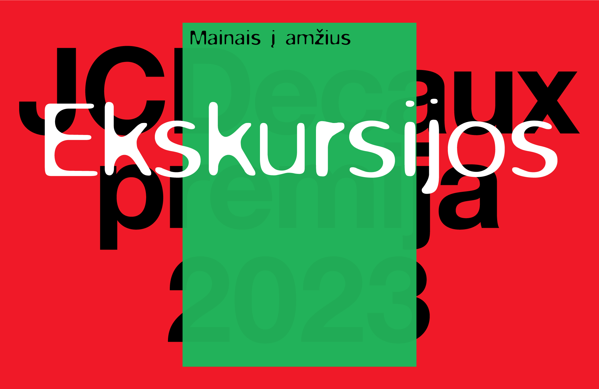 Guided tours of the exhibition JCDecaux Prize 2023 In Exchange to Ages CAC