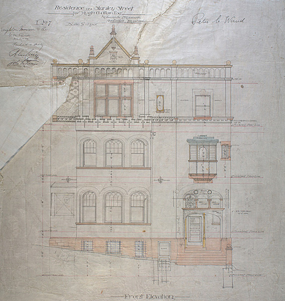 1" Detail of Front Elevation