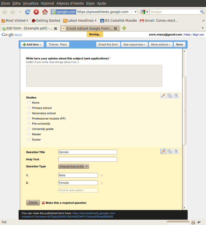 Google Forms Cacauet Wiki