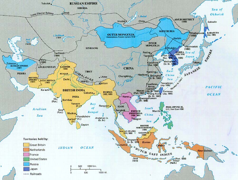 cacgrade8stav / Asia Colonization Map