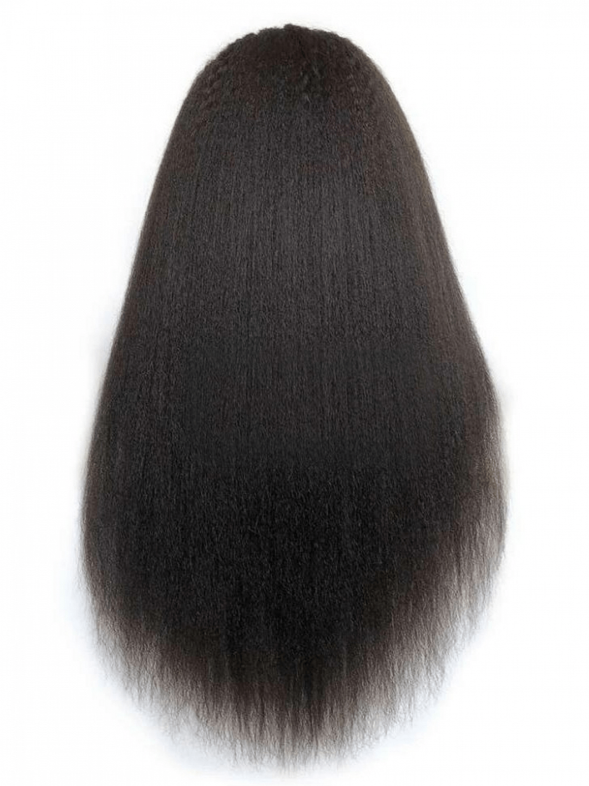 Protective Style For Black Natural Hair Kinky Straight Blow Out UPart