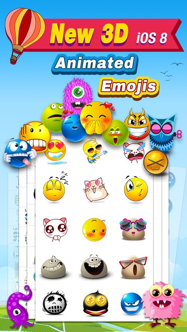 Animated 3D Emoji Pro New Animated Emojis & Emoticons