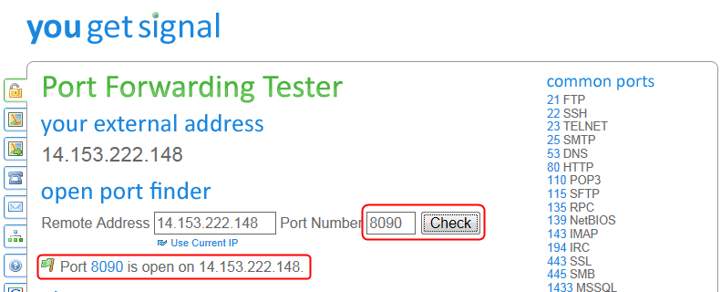 Port Forwarding - Verizon Router